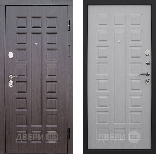 Входная металлическая Дверь Снедо S01 2К Белая Лиственница  в Воскресенске