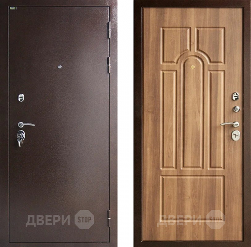 Входная металлическая Дверь Шелтер (SHELTER) Гестия Орех санрайз в Воскресенске
