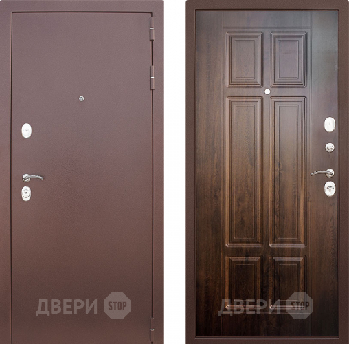 Входная металлическая Дверь Снедо Т30 3К Vinorit Грецкий орех в Воскресенске