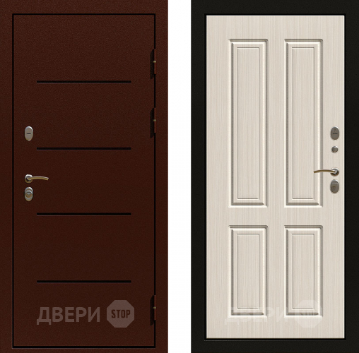 Входная металлическая Дверь Райтвер Термо Беленый дуб в Воскресенске