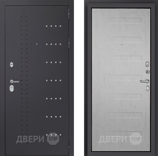Входная металлическая Дверь (Дверной Континент) Тренто Дуб белый в Воскресенске