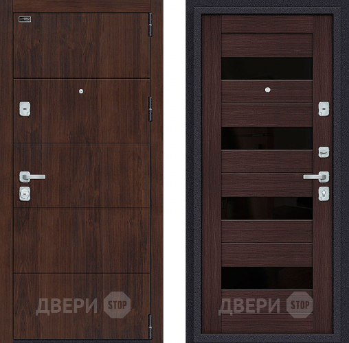 Дверь Bravo Porta M-3 4/П23 Wenge Veralinga в Воскресенске