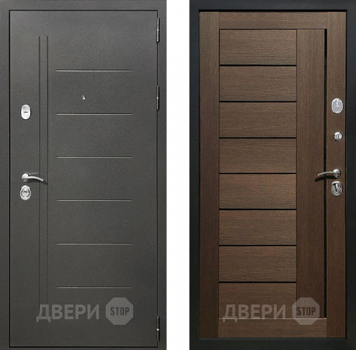 Входная металлическая Дверь Престиж Профи Венге в Воскресенске