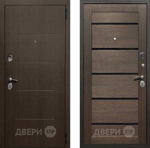 Входная металлическая Дверь Престиж Люкс Арабика/Темный орех в Воскресенске