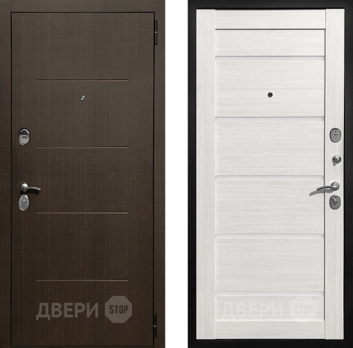 Входная металлическая Дверь Престиж Люкс Арабика/Беленый дуб в Воскресенске