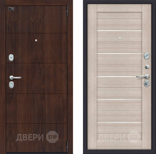 Входная металлическая Дверь Bravo Porta S-3 4/П22 Капучино в Воскресенске