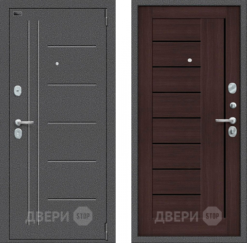 Входная металлическая Дверь Bravo Porta S-2 109/П29 Венге в Воскресенске