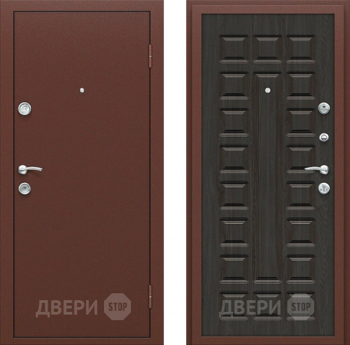 Входная металлическая Дверь СТОП ЭКО-2 Венге в Воскресенске