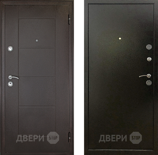 Входная металлическая Дверь Форпост Модель Квадро Металл Металл в Воскресенске