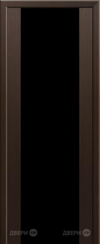 Межкомнатная дверь ProfilDoors 8X венге мелинга (черный триплекс) в Воскресенске