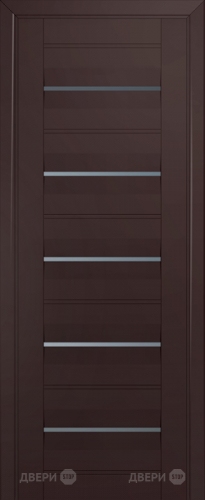 Межкомнатная дверь ProfilDoors 48U темно-коричневый (графит) в Воскресенске