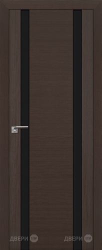 Межкомнатная дверь ProfilDoors 63X венге мелинга (черный лак) в Воскресенске