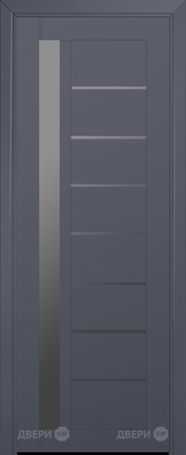 Межкомнатная дверь ProfilDoors 37U антрацит (графит) в Воскресенске