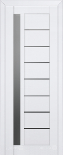 Межкомнатная дверь ProfilDoors 37L белый люкс (графит) в Воскресенске