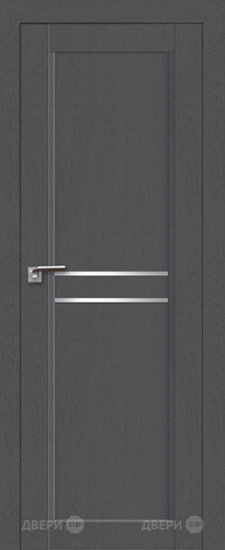 Межкомнатная дверь ProfilDoors 2-75 XN Грувд (графит) в Воскресенске
