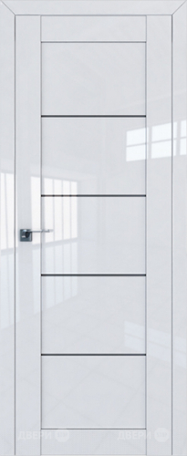Межкомнатная дверь ProfilDoors 2-11L белый люкс (графит) в Воскресенске