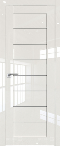 Межкомнатная дверь ProfilDoors 71L Магнолия люкс (графит) в Воскресенске