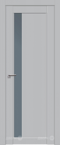 Межкомнатная дверь ProfilDoors 2-71U Манхэттен (графит) в Воскресенске