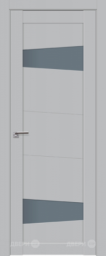 Межкомнатная дверь ProfilDoors 2-84U Манхэттен (графит) в Воскресенске