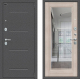 Входная металлическая Дверь Bravo Porta S-2 104/П61 с зеркалом Капучино в Воскресенске