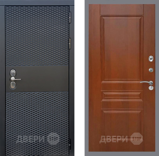 Входная металлическая Дверь Стоп БЛЭК CISA ФЛ-243 Итальянский орех в Воскресенске