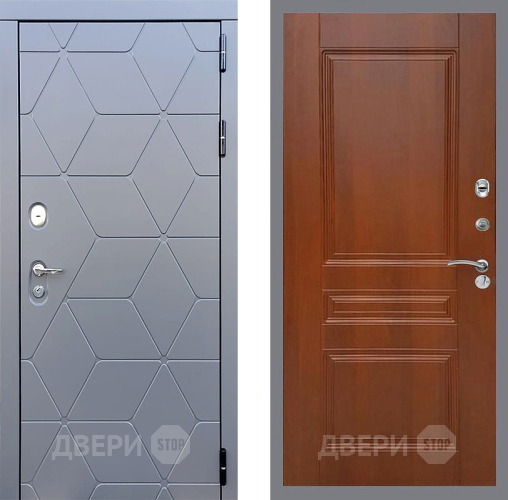 Входная металлическая Дверь Стоп КОСМО ФЛ-243 Итальянский орех в Воскресенске