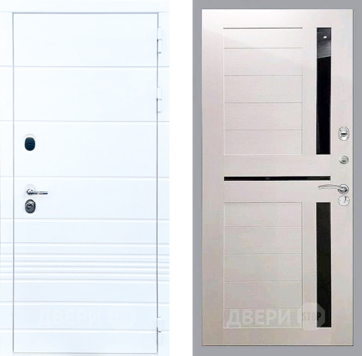 Входная металлическая Дверь Стоп ТРЕНДО СБ-18 Лиственница беж в Воскресенске