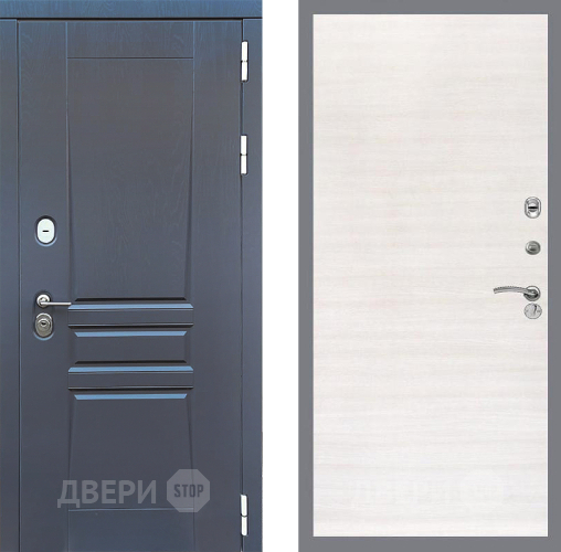 Входная металлическая Дверь Стоп ПЛАТИНУМ Гладкая Акация светлая в Воскресенске