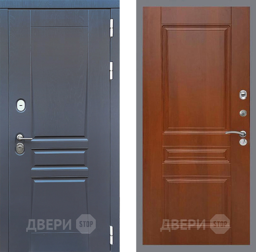 Входная металлическая Дверь Стоп ПЛАТИНУМ ФЛ-243 Итальянский орех в Воскресенске