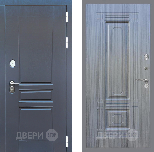 Входная металлическая Дверь Стоп ПЛАТИНУМ ФЛ-2 Сандал грей в Воскресенске