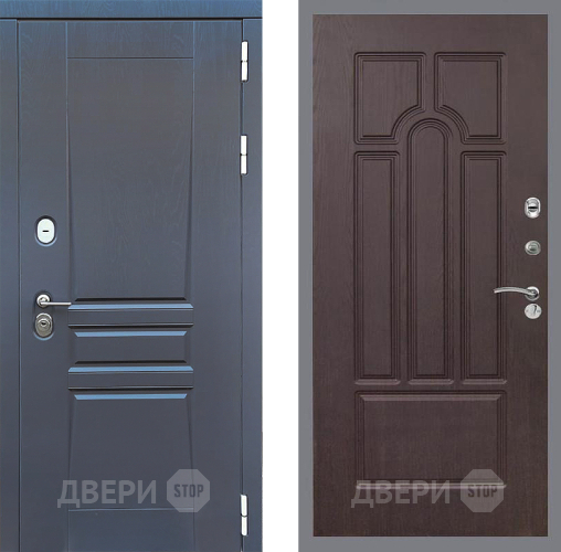 Входная металлическая Дверь Стоп ПЛАТИНУМ ФЛ-58 Венге в Воскресенске