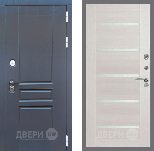 Входная металлическая Дверь Стоп ПЛАТИНУМ СБ-14 Лиственница беж в Воскресенске