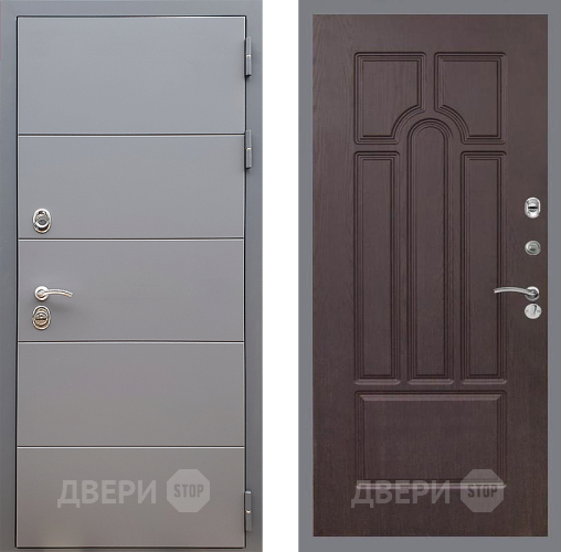Дверь Стоп АРТ ГРАФИТ ФЛ-58 Венге в Воскресенске
