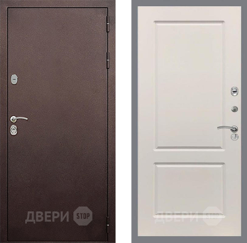 Входная металлическая Дверь Стоп КЛАССИК Медь ФЛ-117 Шампань в Воскресенске