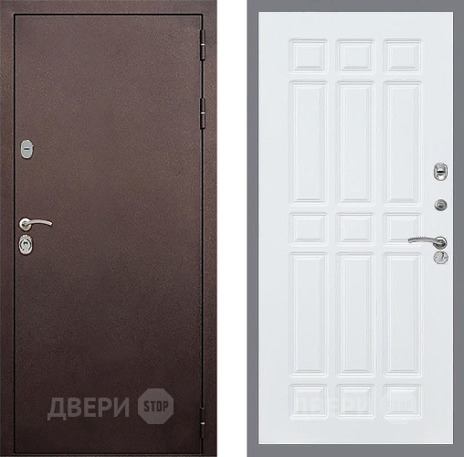Дверь Стоп КЛАССИК Медь ФЛ-33 Силк Сноу в Воскресенске