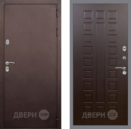 Входная металлическая Дверь Стоп КЛАССИК Медь ФЛ-183 Венге в Воскресенске