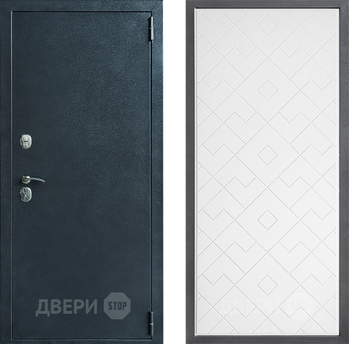 Дверь Дверной континент ДК-70 Дизайн ФЛ-Тиффани Белый софт в Воскресенске