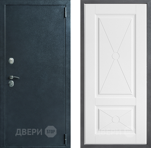 Входная металлическая Дверь Дверной континент ДК-70 Дизайн ФЛ-617 Софт милк в Воскресенске