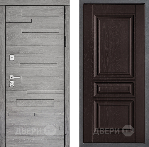 Дверь Дверной континент ДК-10 ФЛ-243 Дуб шоколадный в Воскресенске
