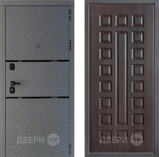 Входная металлическая Дверь Дверной континент Диамант Дизайн ФЛ-183 Венге в Воскресенске