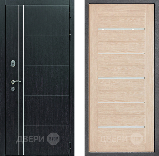 Дверь Дверной континент Теплолюкс Дизайн ФЛ-46 Капучино в Воскресенске