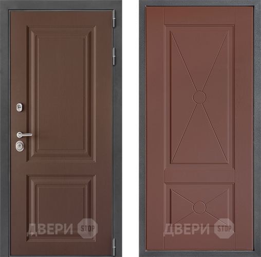Дверь Дверной континент ДК-3/729 ФЛ-617 Ясень шоколадный в Воскресенске