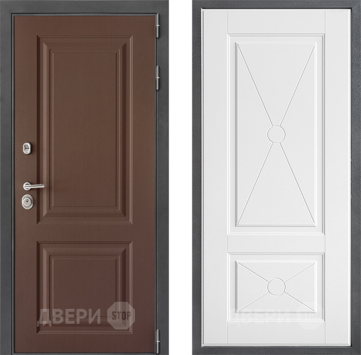 Входная металлическая Дверь Дверной континент ДК-3/729 ФЛ-617 Софт милк в Воскресенске