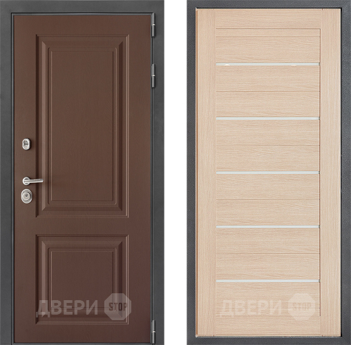 Дверь Дверной континент ДК-3/729 ФЛ-46 Капучино в Воскресенске