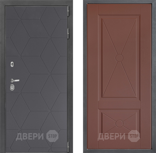 Дверь Дверной континент ДК-3/744 ФЛ-617 Ясень шоколадный в Воскресенске