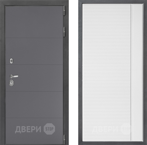 Дверь Дверной континент ДК-3/649 ФЛ-757 Белое Стекло Софт милк в Воскресенске