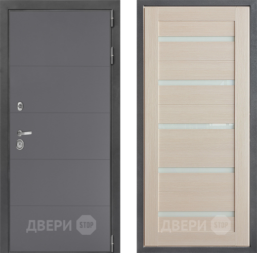 Входная металлическая Дверь Дверной континент ДК-3/649 ФЛ-47 Капучино в Воскресенске