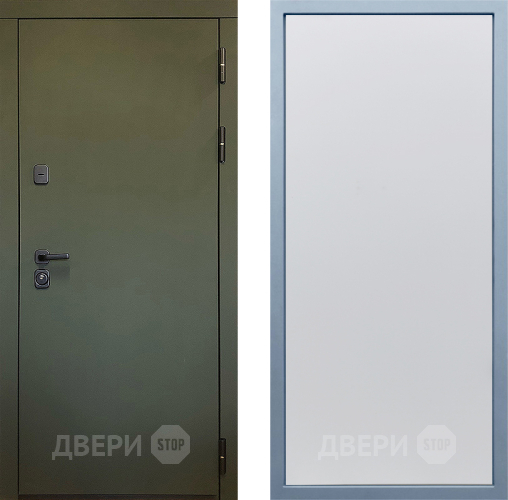 Входная металлическая Дверь Дива МД-61 Н-1 Белый в Воскресенске