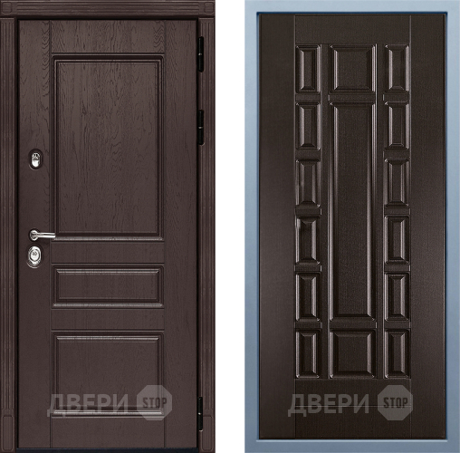 Входная металлическая Дверь Дива МД-90 М-2 Венге в Воскресенске