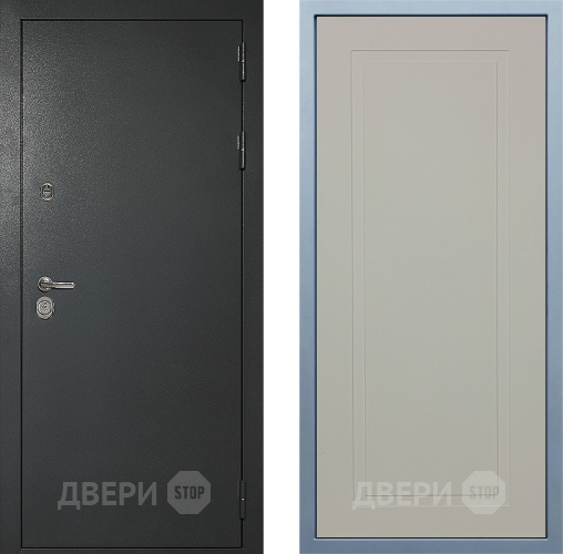 Входная металлическая Дверь Дива МД-40 Титан Н-10 Шампань в Воскресенске